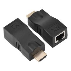 SENSEI 30 METRE HD-30 CAT6 HDMI EXTENDER İKİLİ MAVİ ADAPTÖR