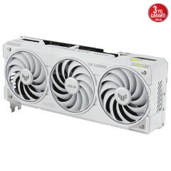 ASUS VGA TUF-RTX5070TI-O16G-WHITE-GAMING-NVIDIA-GEFORCE-RTX 5070 TI-16GB GDDR7-256bit--OC-2xHDMI-3xDP-RGB-DLSS4 EKRAN KARTI