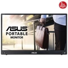 ASUS ZENSCREEN MB16AWP 15.6 IPS 1920x1080 5MS Mini-HDMI USB-C MM 3YIL KABLOSUZ BAĞLANTI, DAHILI BATARYA,MAT EKRAN,TRIPOD APARAT TASINABILIR USB MONITOR