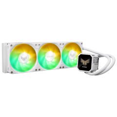 ASUS TUF GAMING LC III 360 ARGB AURA SYNC RGB 120MM*3 ADRESLENEBİLİR RGB FAN CPU SIVI SOĞUTUCUSU 6 YIL GARANTİ BEYAZ