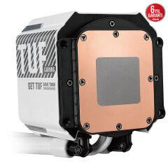 ASUS TUF GAMING LC III 360 ARGB AURA SYNC RGB 120MM*3 ADRESLENEBİLİR RGB FAN CPU SIVI SOĞUTUCUSU 6 YIL GARANTİ BEYAZ