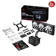 ASUS ROG RYUO IV SLC 360 ARGB, HAREKETLİ KAVİSLİ 6.7 İNÇ AMOLED EKRANI GÖZLE GÖRÜLEBİLİR VİDEO VEYA ÖZELLEŞTİRİLMİŞ SİSTEM BİLGİLERİNİ DESTEKLER VE ÖNCEDEN MONTE EDİLMİŞ ZİNCİRLEME BAĞLANABİLEN ARGB 6 YIL GARANTİ.