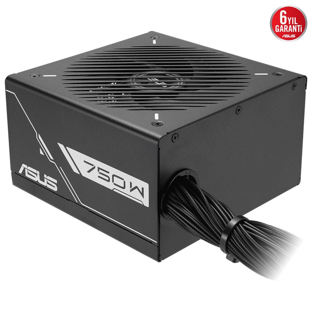 ASUS PRIME 750W BRONZE (750W, 80+ BRONZ SERTİFİKALI, 135MM FAN,  6 YIL GARANTİ)