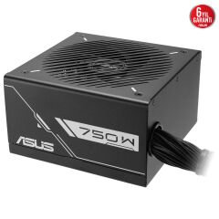 ASUS PRIME 750W BRONZE (750W, 80+ BRONZ SERTİFİKALI, 135MM FAN,  6 YIL GARANTİ)