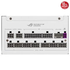ASUS ROG-STRIX-1000P-GAMING-WHITE 80 PLUS PLATİNUM GÜÇ KAYNAĞI ÜNİTESİ 1000W 20+4 pin ATX BEYAZ
