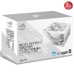 ASUS ROG-STRIX-1000P-GAMING-WHITE 80 PLUS PLATİNUM GÜÇ KAYNAĞI ÜNİTESİ 1000W 20+4 pin ATX BEYAZ