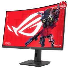 ASUS ROG STRIX XG32WCMS 32 FAST VA 2560x1440 1MS 280HZ 350CD DP HDMI USB VESA 3YIL ELMB SYNC HDR PD 15W YUKSEKLIK AYARLI MONITOR