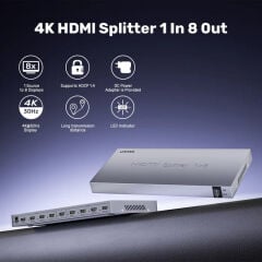 UNITEK 4K HDMI SPLITTER 1 IN 8 OUT (V1132A01-EU)
