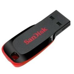 64 GB SANDISK CRUZER GLIDE BLADE BLACK USB BELLEK 2.0 SDCZ50-064G-B35