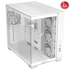 ASUS A32 PLUS M-ATX 3.2 GEN 2X1 TYPE C PORTU VE 360MM AIO CPU SOĞUTUCU & 420MM EKRAN KARTIYLA UYUMLU BEYAZ