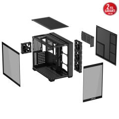 ASUS A32 PLUS M-ATX 3.2 GEN 2X1 TYPE C PORTU VE 360MM AIO CPU SOĞUTUCU & 420MM EKRAN KARTIYLA UYUMLU