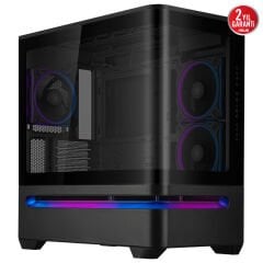 ASUS PRIME AP202 TG ARGB BLACK KASA - SİYAH