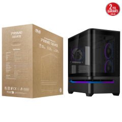ASUS PRIME AP202 TG ARGB BLACK KASA - SİYAH