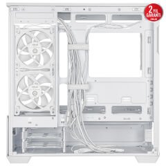 ASUS PRIME AP202 TG ARGB WHITE KASA - BEYAZ