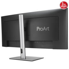 ASUS PROART PA34VCNV 34 KAVISLI IPS HDR 3440x1440 5MS DP HDMI USB-C VESA 3YIL RJ45, EYECARE,%100 SRGB FLICKER-FREE,CERCEVESIZ,DUSUK MAVI ISIK YÜKSEKLİK AYARI USB-C PD90 W Monitör