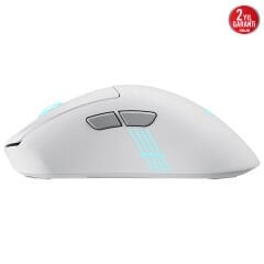 ASUS P722 ROG KERIS II ORIGIN OYUNCU MOUSE OPTİK SENSÖR AURA SYNC RGB BEYAZ
