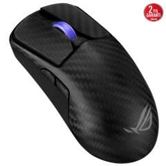 ASUS ROG P718 HARPE ACE EXTREME KABLOSUZ GAMING MOUSE KARBON FİBER YAPI 47G HAFİF AIMPOINT PRO 42K OPTİK SENSÖR OPTİK MİKRO ANAHTARLAR ROG POLLING RATE BOOSTER ESPOR & FPS OYUN SİYAH
