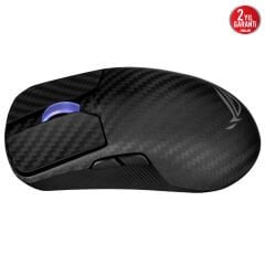ASUS ROG P718 HARPE ACE EXTREME KABLOSUZ GAMING MOUSE KARBON FİBER YAPI 47G HAFİF AIMPOINT PRO 42K OPTİK SENSÖR OPTİK MİKRO ANAHTARLAR ROG POLLING RATE BOOSTER ESPOR & FPS OYUN SİYAH