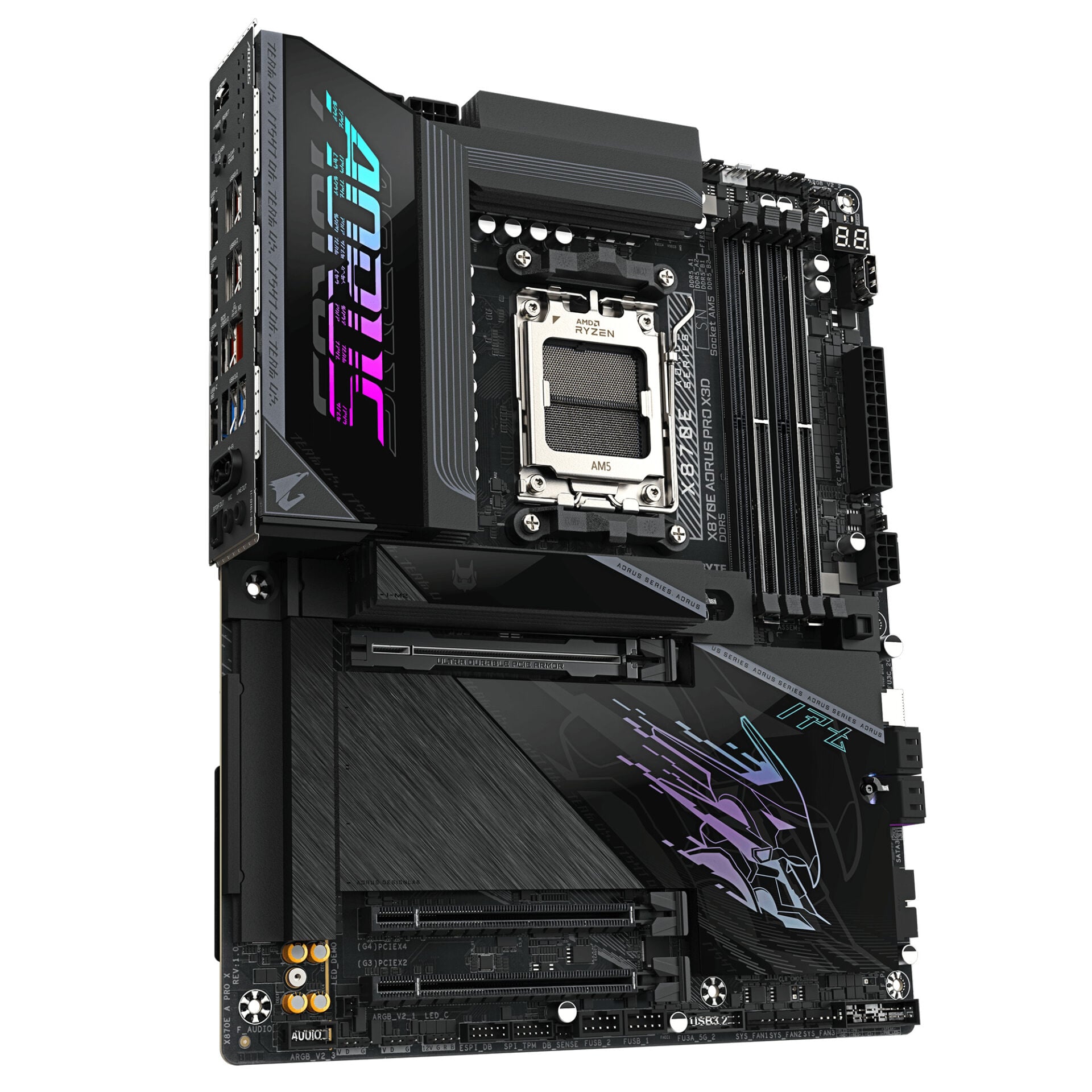 GIGABYTE X870E AORUS PRO X DDR5 8000Mhz HDMI/DP ATX AM5
