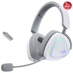 ASUS ROG DELTA II - BEYAZ KABLOSUZ OYUN KULAKLIĞI