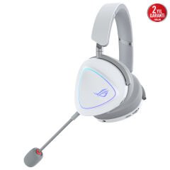 ASUS ROG DELTA II - BEYAZ KABLOSUZ OYUN KULAKLIĞI