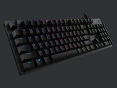 LOGITECH G G512 LIGHTSYNC RGB GX BLUE CLICKY ARKADAN AYDINLATMALI MEKANİK KABLOLU TÜRKÇE Q OYUNCU KLAVYESİ-SİYAH 920-009353