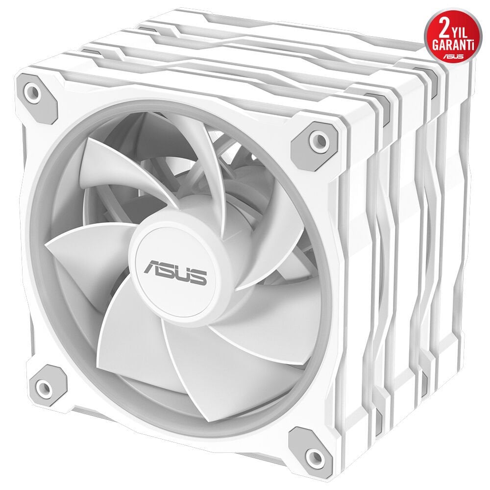 ASUS PRIME MR120 FAN ARGB REVERSE WHITE 3 IN 1
