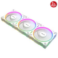 ASUS PRIME MR120 FAN ARGB REVERSE WHITE 3 IN 1