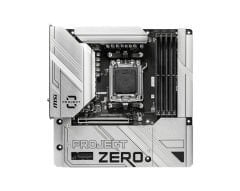MSI MB B650M PROJECT ZERO AM5 DDR5 7600MHZ(OC) HDMI DP M.2 USB3.2 2.5G LAN WI-FI 6E mATX