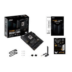 ASUS TUF GAMING B650-E WIFI AMD B650 AM5 DDR5 8000 DP HDMI 3x M2 USB3.2 WiFi 6E + BT AURA RGB 2.5Gbit LAN ATX ASUS TUF PROTECTION ASUS Q-Design Armoury Crate