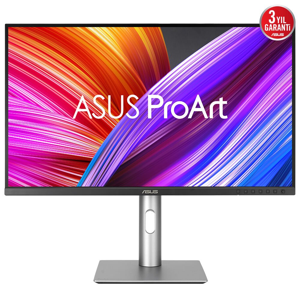 ASUS 31.5 ASUS PROART PA329CRV 31.5 4K IPS HDR 3840x2160 5MS DP HDMI USB-C MM VESA 3YIL 98 DCI-P3 100 Srgb USB-C PD 96W DisplayHDR 400 10BIT PIVOT Monitör