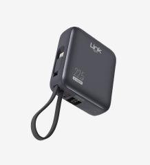 Linktech PD22 Premium Hızlı Şarj 22.5W Dahili Kablolu 10.000 mAh Powerbank