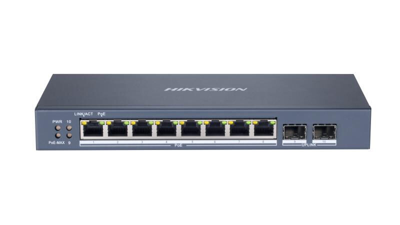 HIKVISION DS-3E1510P-SI 8XGE+2XGE/SFP POE 120W SWİTCH