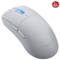 ASUS P723 ROG HARPE II KABLOSUZ ESPOR OYUN MOUSE'U, 48G HAFİF AĞIRLIK, SİMETRİK TASARIM, AIMPOINT PRO 42K OPTİK SENSÖR, OPTİK ANAHTARLAR, 8K POLLING HIZI, 5 PROGRAMLANABİLİR TUŞ BEYAZ