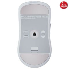 ASUS P723 ROG HARPE II KABLOSUZ ESPOR OYUN MOUSE'U, 48G HAFİF AĞIRLIK, SİMETRİK TASARIM, AIMPOINT PRO 42K OPTİK SENSÖR, OPTİK ANAHTARLAR, 8K POLLING HIZI, 5 PROGRAMLANABİLİR TUŞ BEYAZ