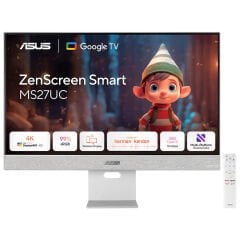 ASUS ZENSCREEN SMART MS27UC 27 IPS 3840X2160 5MS 60HZ 350CD DP HDMI USB-C HOPARLÖR VESA 3YIL
