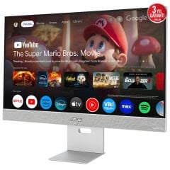 ASUS ZENSCREEN SMART MS27UC 27 IPS 3840X2160 5MS 60HZ 350CD DP HDMI USB-C HOPARLÖR VESA 3YIL