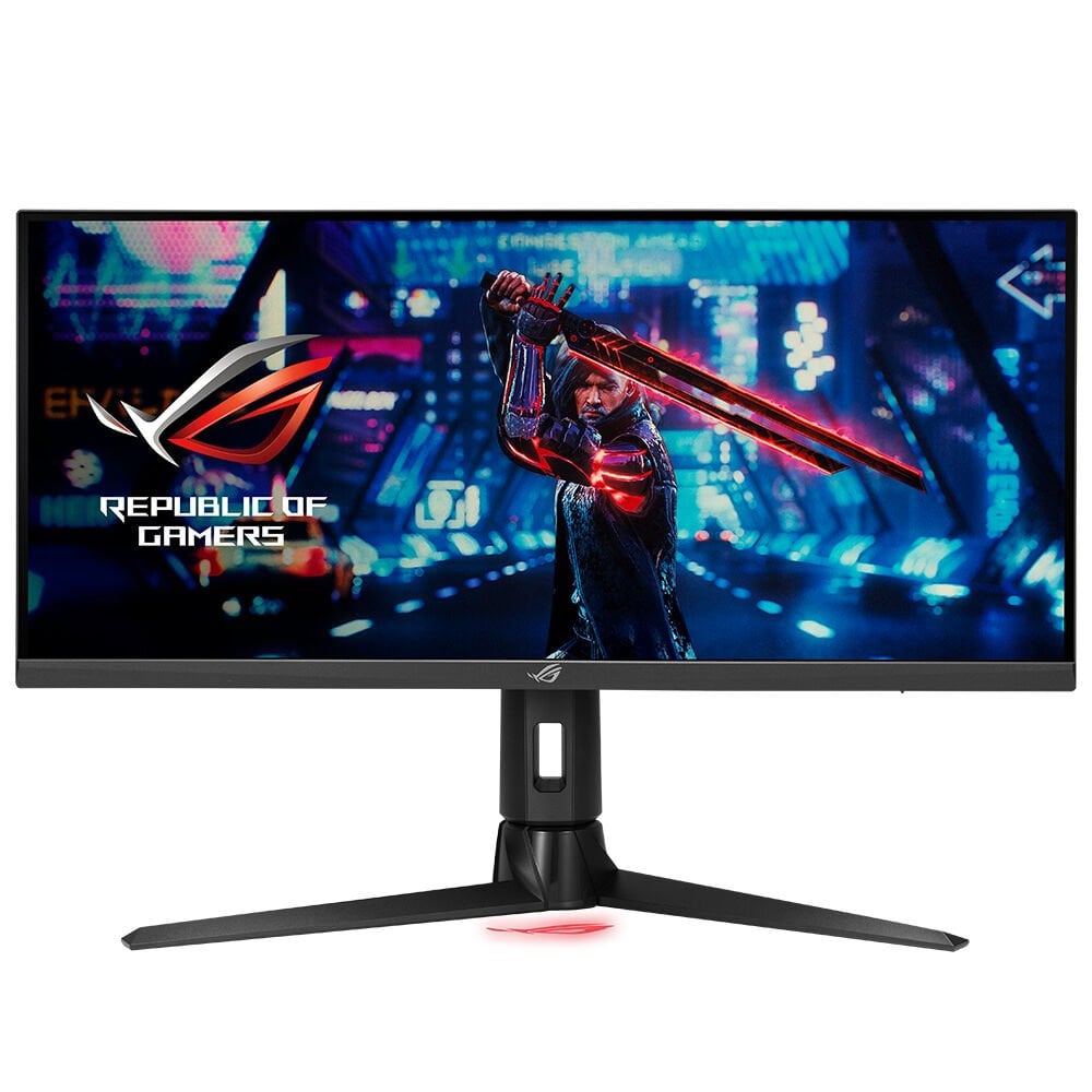 ASUS ROG STRIX XG309CM 29,5 GAMING FAST IPS FREESYNC VE G-SYNC UYUMLU HDR 1MS 220HZ DP HDMI USB MM VESA 3YIL ELMB %110 SRGB KVM Monitör