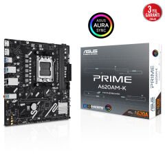 ASUS PRIME A620AM-K AMD A620A Soket AM5 micro ATX