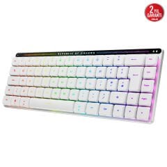 ASUS ROG FALCHION RX RED WL/LP/PBT/UK WIRELESS LOW PROFILE AURA SYNC OYUNCU KLAVYESİ İNGİLİZCE