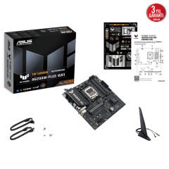 ASUS TUF GAMING A620AM-PLUS WIFI AMD A620A Soket AM5 micro ATX