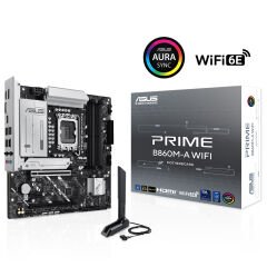 ASUS PRIME H810M-A-CSM Intel H810 LGA1851 DDR5 6400 DP HDMI Çift M2 USB3.2 AURA RGB mATX 6+1+1+1 Güç Aşamaları, Uzaktan Yönetim Yazılımı, Ready for Advanced AI PC