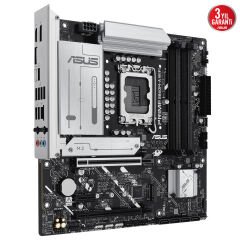 ASUS PRIME H810M-A-CSM Intel H810 LGA1851 DDR5 6400 DP HDMI Çift M2 USB3.2 AURA RGB mATX 6+1+1+1 Güç Aşamaları, Uzaktan Yönetim Yazılımı, Ready for Advanced AI PC