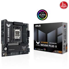 ASUS TUF GAMING B850M-PLUS II AMD B850 Soket AM5 micro ATX ANAKART