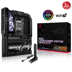 ASUS ROG CROSSHAIR X870E HERO BTF AMD X870E Soket AM5 ATX ANAKART