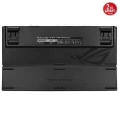 ASUS ROG STRIX SCOPE II 96 WL/NX SNOW/PBT/UK WIRELESS OYUNCU KLAVYESİ 3 FARKLI BAĞLANTI (2.4GHz RF, BLUETOOTH, KABLOLU) ROG NX SNOW MEKANİK SWITCH AURA SYNC RGB VE BİLEK DESTEĞİ İNGİLİZCE