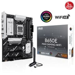 ASUS B650E MAX GAMING WIFI AMD B650 Soket AM5 ATX ANAKART