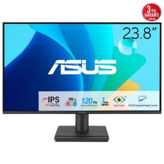ASUS VA249HG 23.8 IPS 1920x1080 1ms 120Hz 300cd HDMI VGA VESA 3YIL EYECARE FLICKER-FREE DÜŞÜK MAVİ IŞIK 99%SRGB ÇERÇEVESİZ MONİTÖR