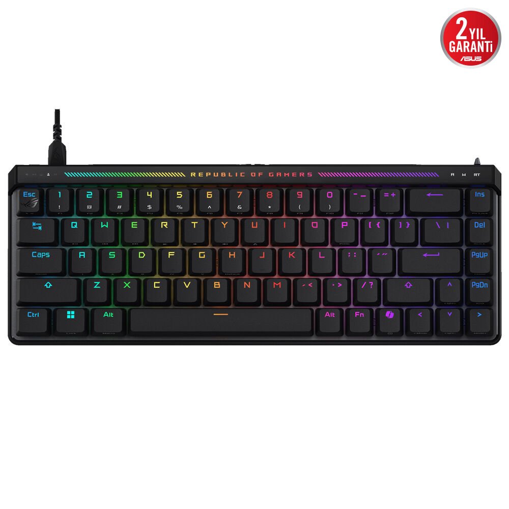ASUS ROG FALCHION ACE HFX/ABS/TR 65 ANALOG OYUN KLAVYESİ TR Q