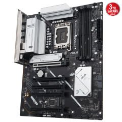 ASUS PRIME B860 PLUS WIFI Intel B860 LGA1851 DDR5 8200 DP HDMI 2x M2 USB32 Gen 2x2 WiFi 6E + BT AURA RGB 2.5Gbit LAN ATX 8+1+1 Güç Aşamaları 1xGen5 M.2 Ready for Advanced AI PC